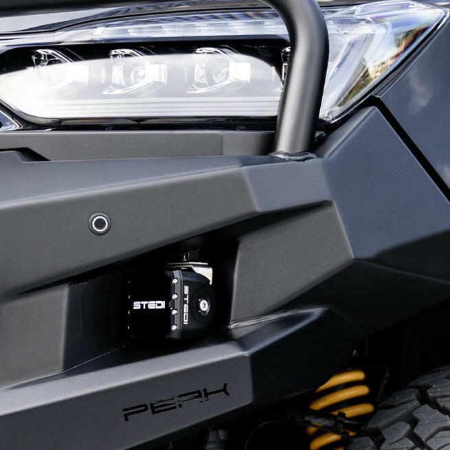 PEAK R1 NightHawk Steel Bull Bar For SsangYong Rexton (Triple Loop).