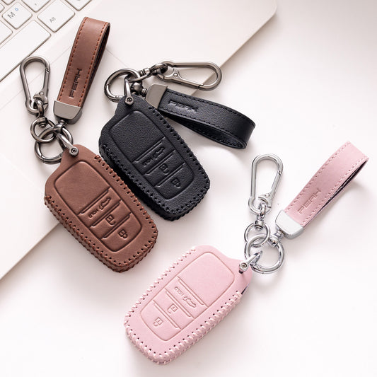 PEAK Leather Key Case for Toyota Landcruiser Prado 250
