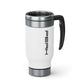 PEAK Stainless Steel Travel Mug with Handle, 415ml.