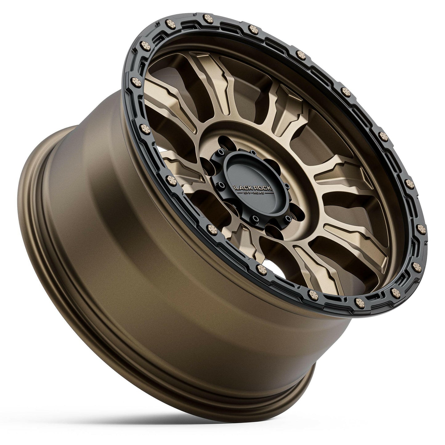 BLACK ROCK VENTURE DARK BRONZE BLACK RING 17X8.5.