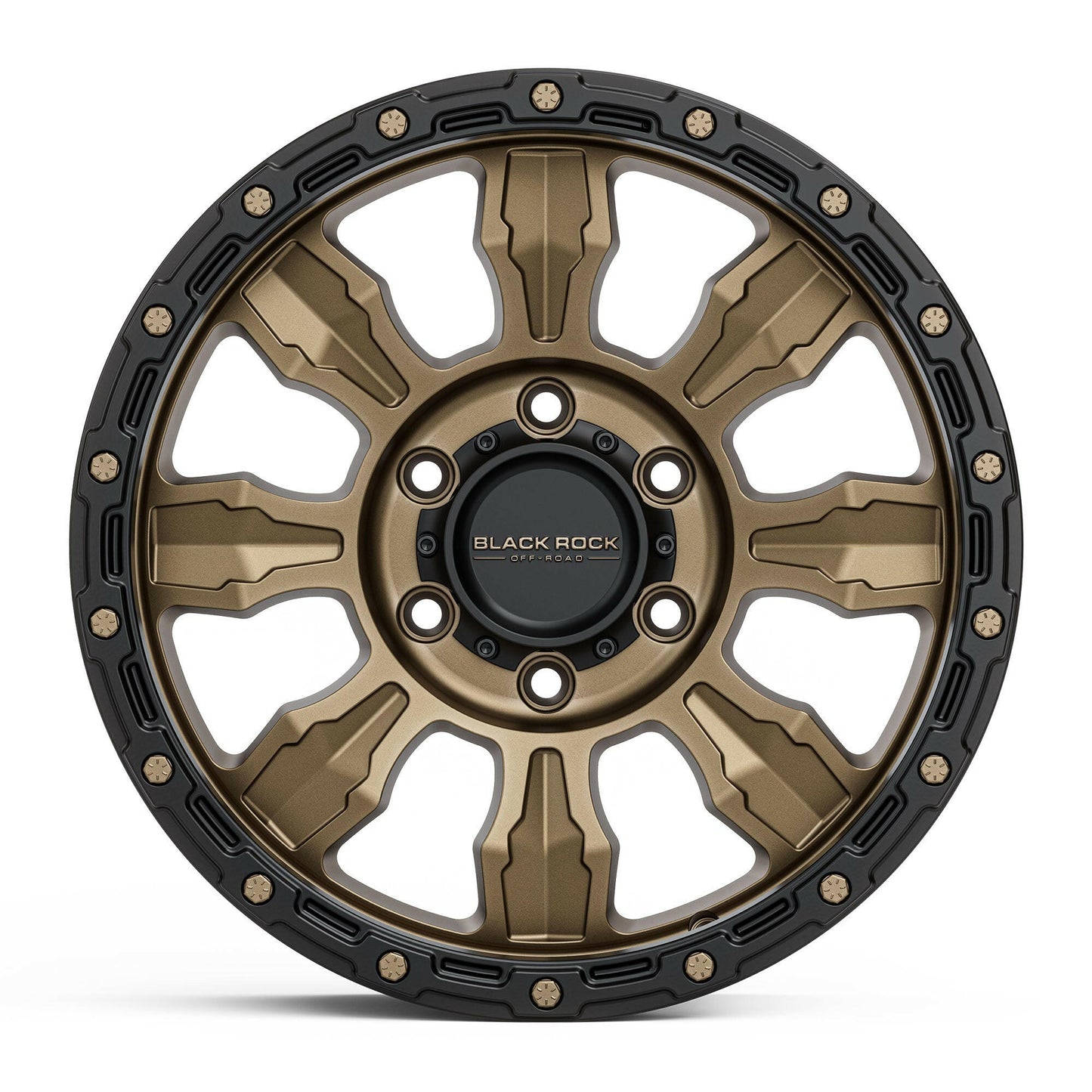 BLACK ROCK VENTURE DARK BRONZE BLACK RING 17X8.5.