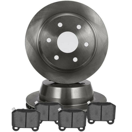 OE Replacement REAR Brake Pads & Rotors for SsangYong Rexton.