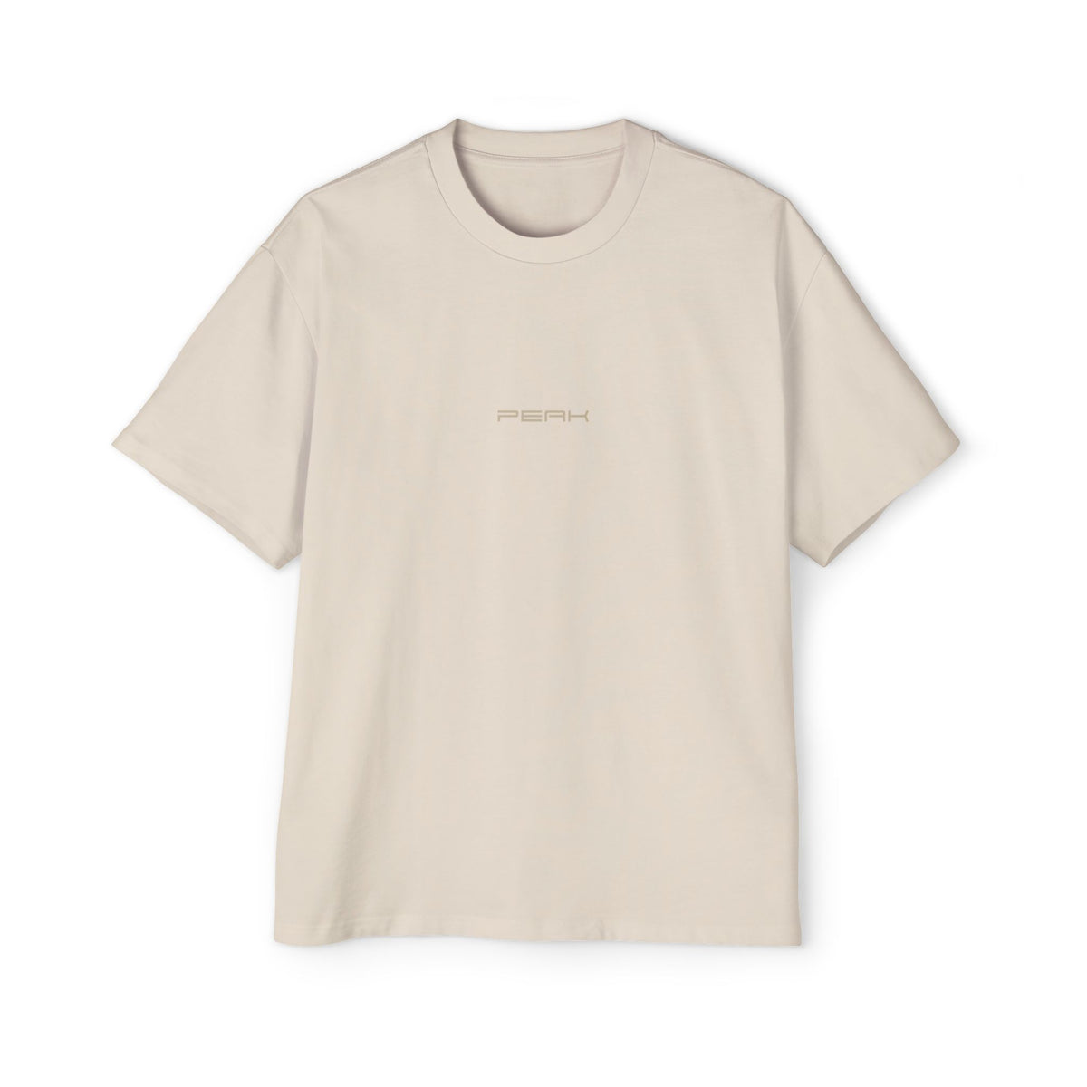 PEAK Tonal Tee, heavyweight AS Colour cotton, printed in Australia, product view 2