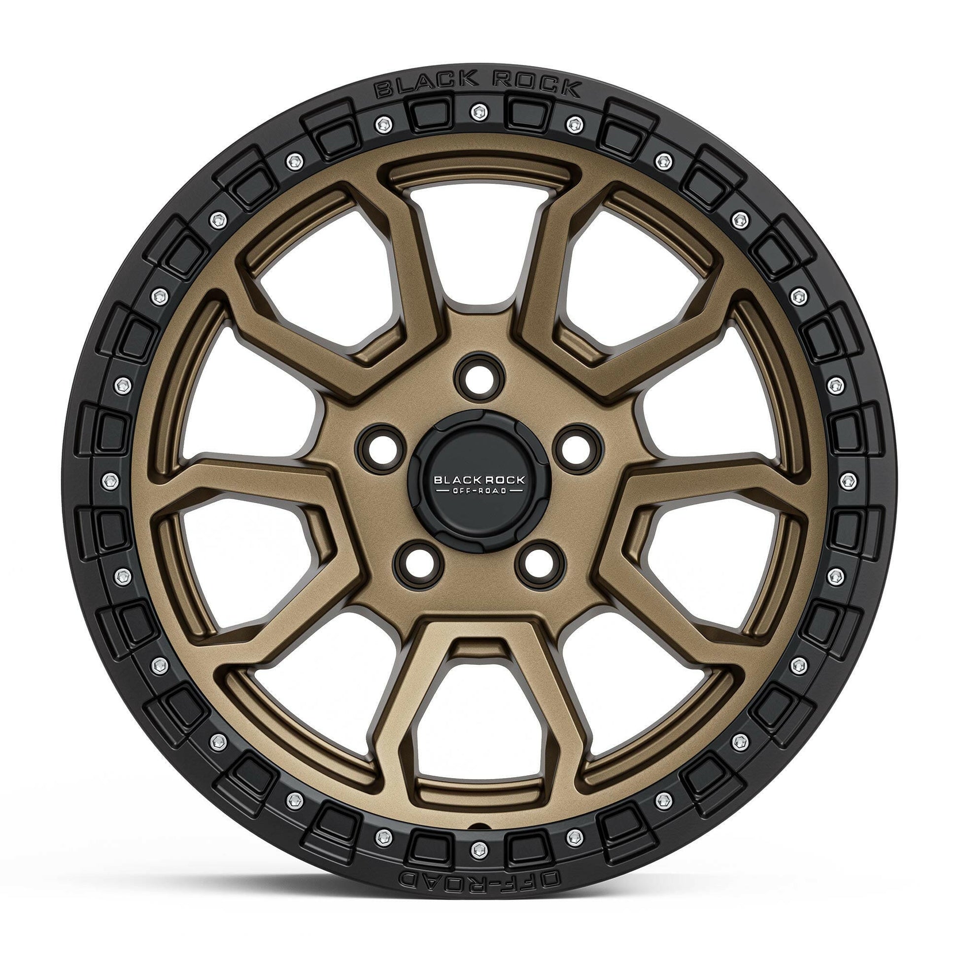 BLACK ROCK COBRA 5S DARK BRONZE BLACK RING 17X9.