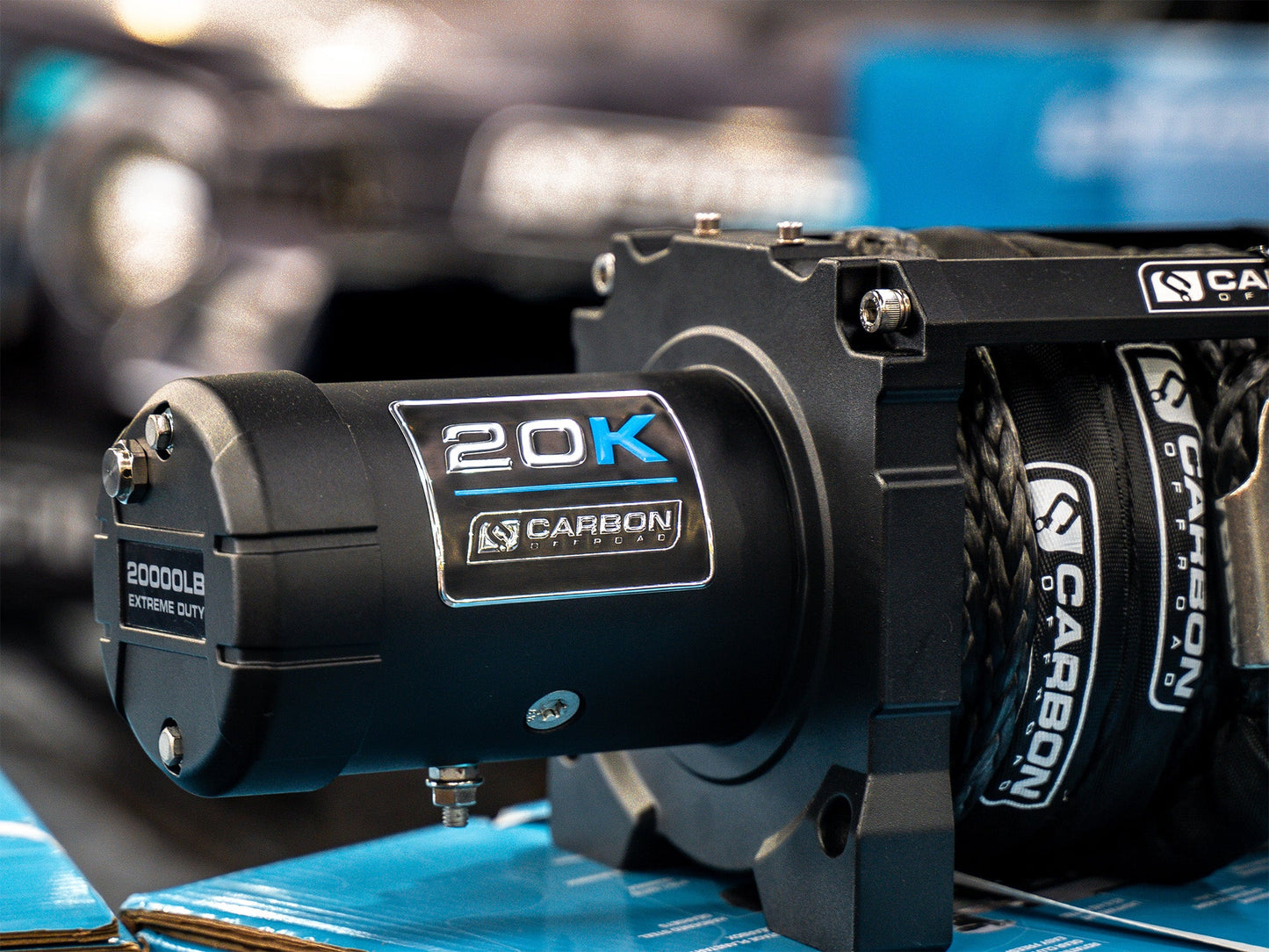 Carbon Scout Pro - 20000lb Extreme Duty Truck Winch 24V