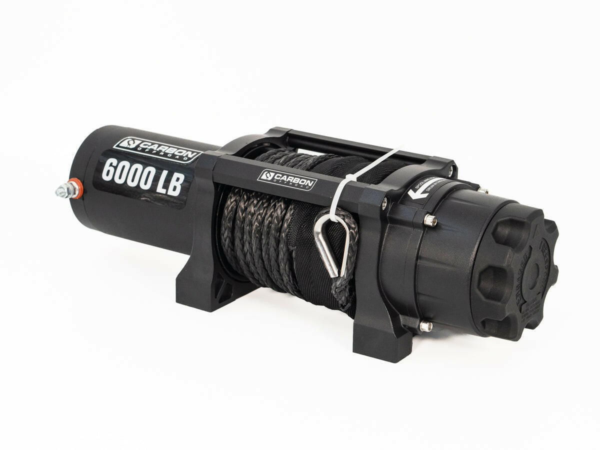 Carbon Offroad 6000lb ATV/Small 4X4 Winch.