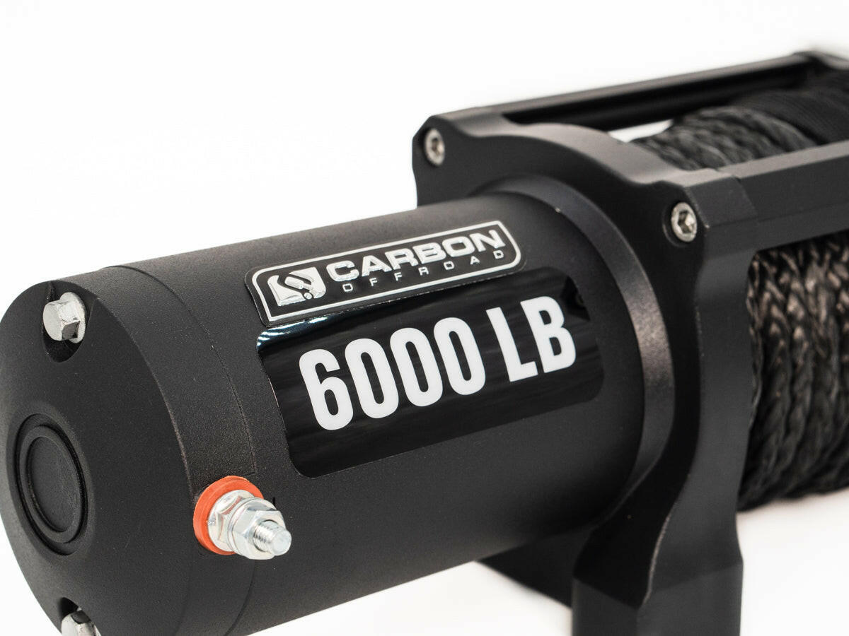 Carbon Offroad 6000lb ATV/Small 4X4 Winch.