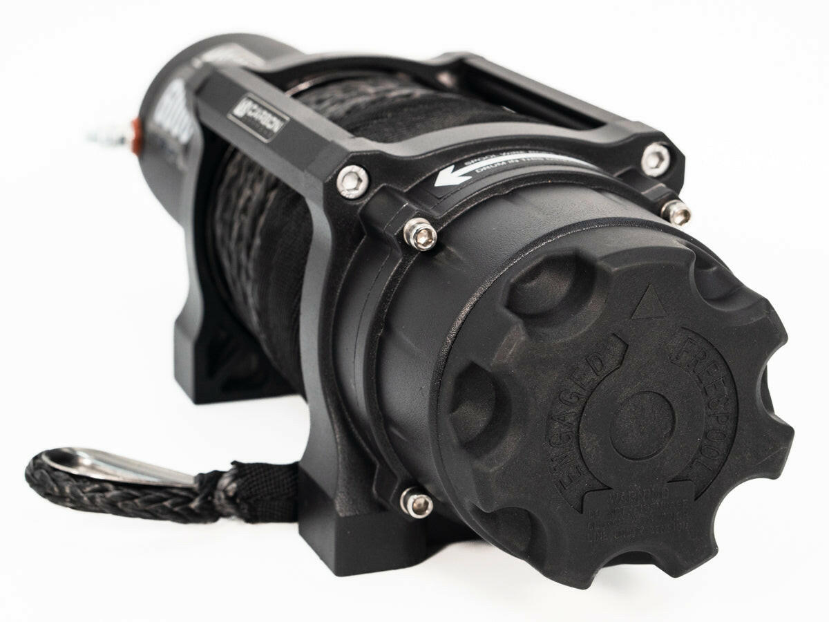 Carbon Offroad 6000lb ATV/Small 4X4 Winch.