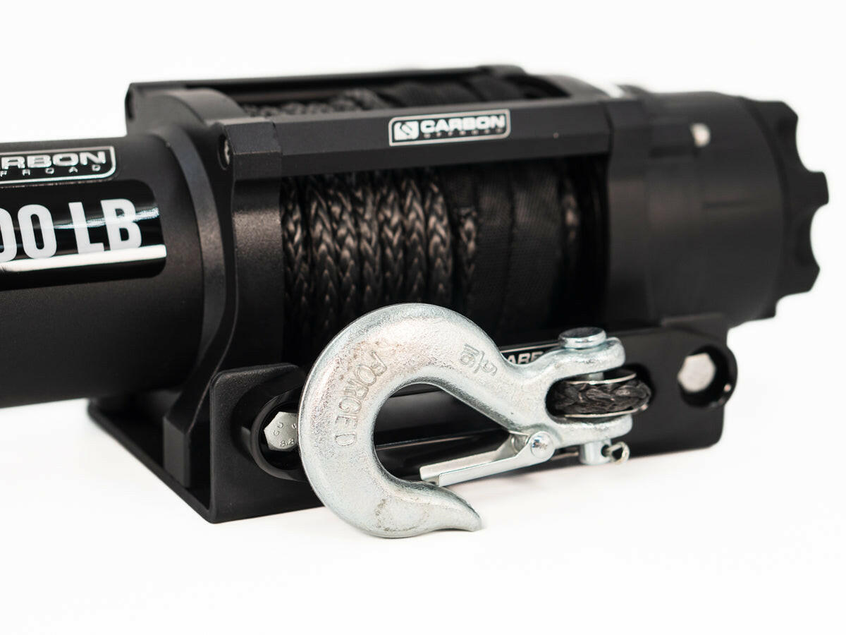 Carbon Offroad 6000lb ATV/Small 4X4 Winch.