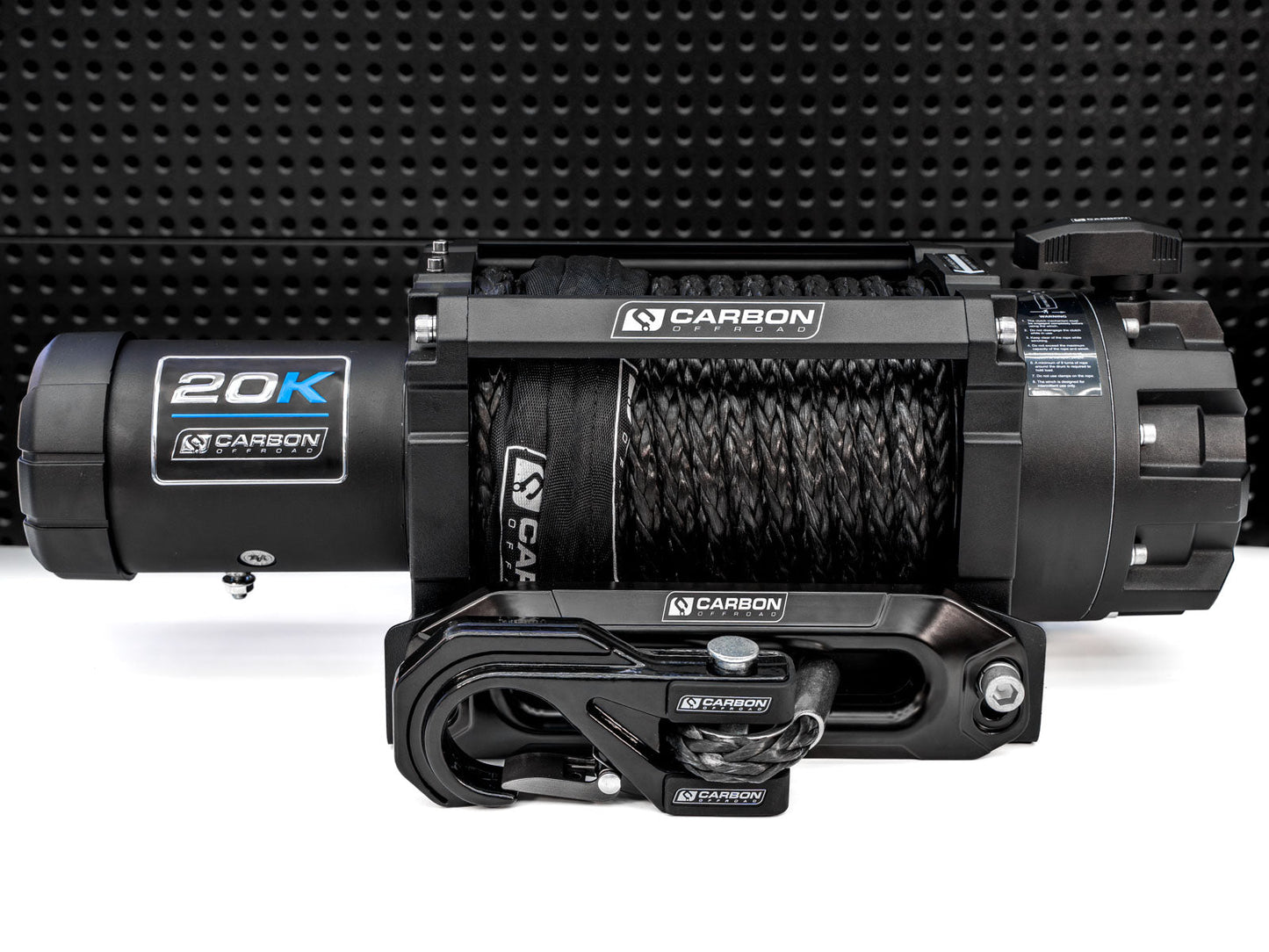 Carbon Scout Pro - 20000lb Extreme Duty Truck Winch 24V