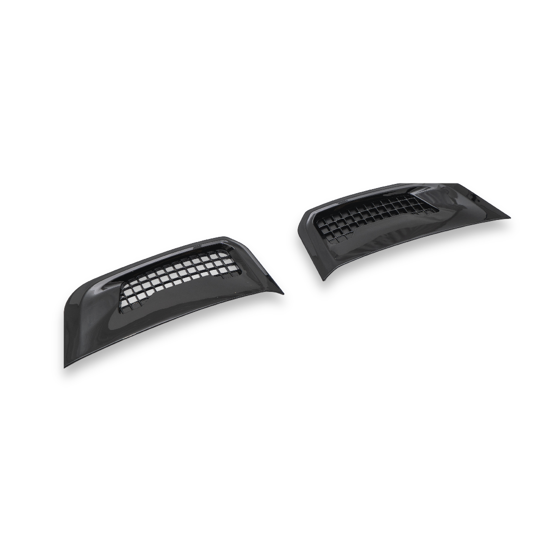 Gloss Black Replacement Side Fender Vents for Land Rover Defender 90/110/130 (L663)