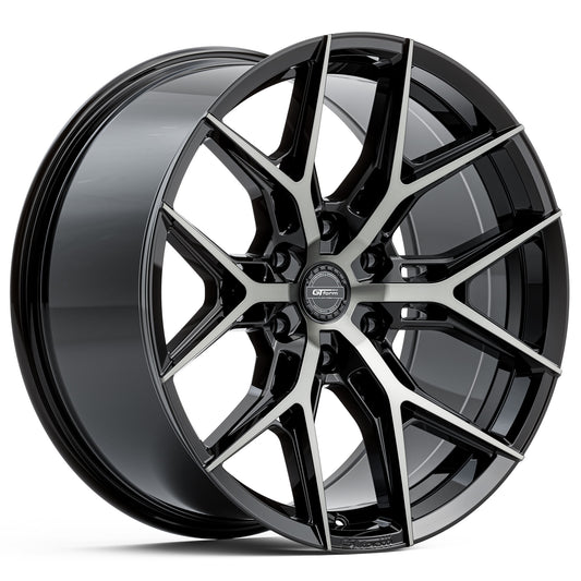 GT FORM GFS1 GLOSS BLACK TINTED 18X9 6X139.7