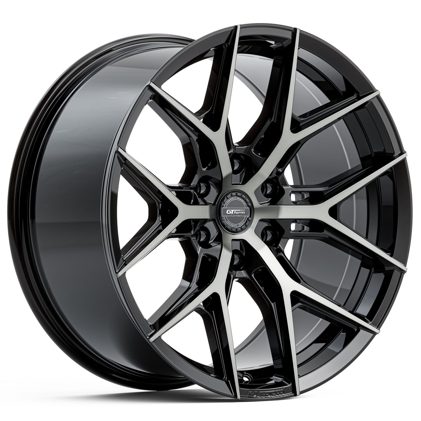 GT FORM GFS1 GLOSS BLACK TINTED 20X9.5 6X139.7