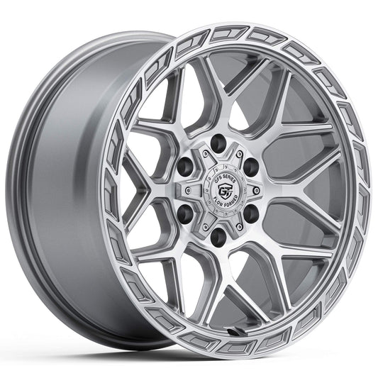 GT FORM GFS4 SILVER MACHINED 18X9 6X139.7