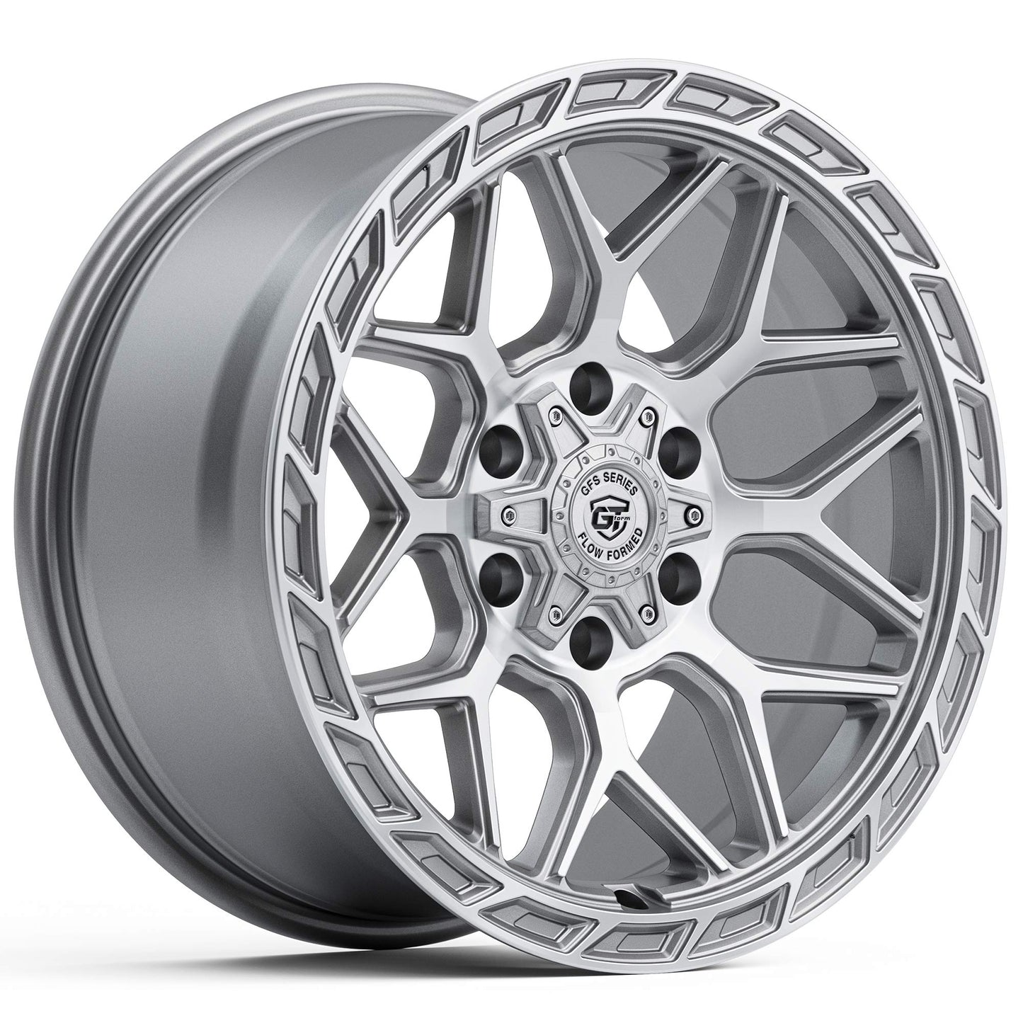 GT FORM GFS4 SILVER MACHINED 20X9 6X139.7