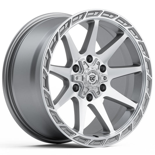 GT FORM GFS5 SILVER MACHINED 18X9 6X139.7