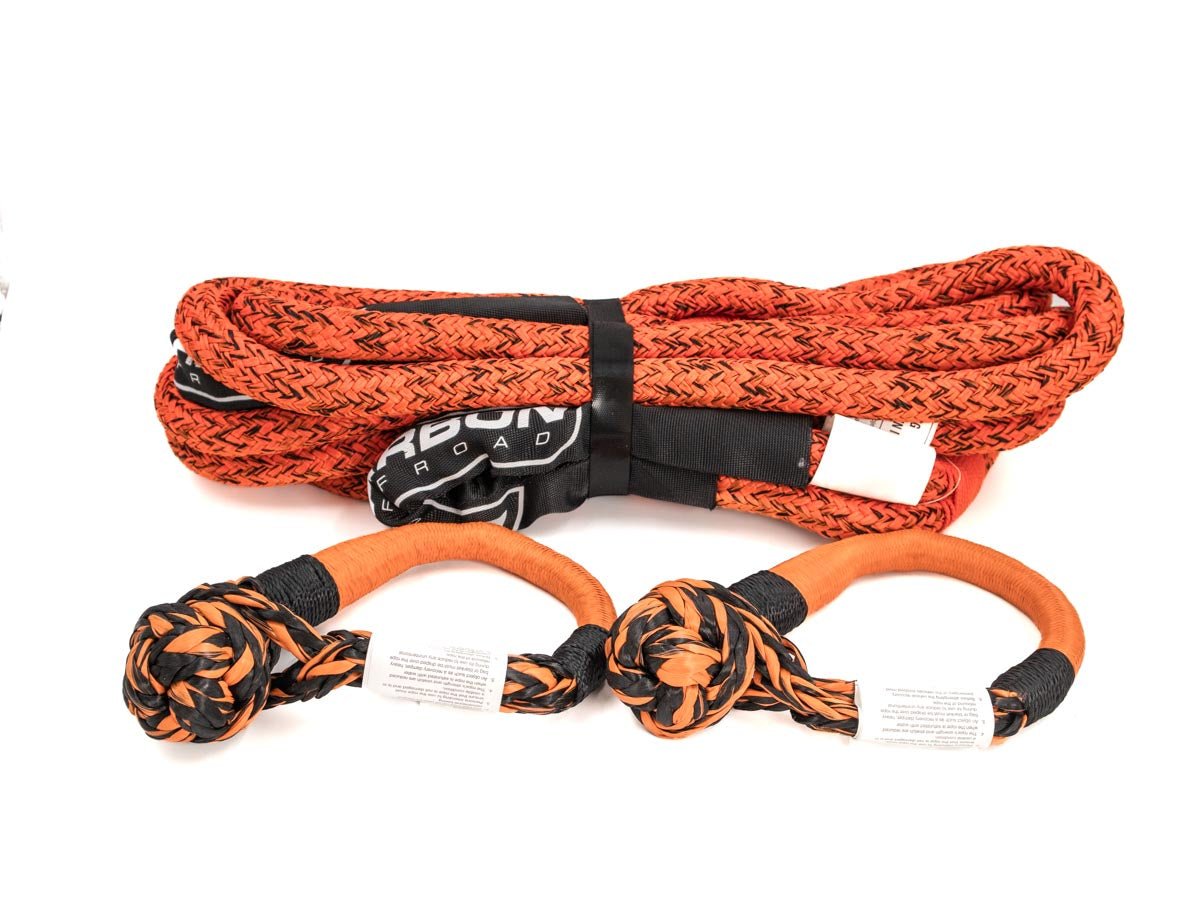 Carbon Recovery 9T Kinetic Soft Shackle Kit - CR - RK - S9T 1 Carbon Offroad