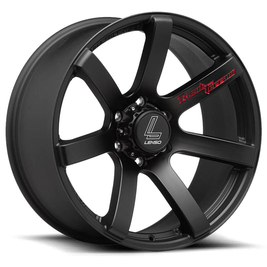 LENSO RT-CONCAVE MATTE BLACK 17X8 6X139.7