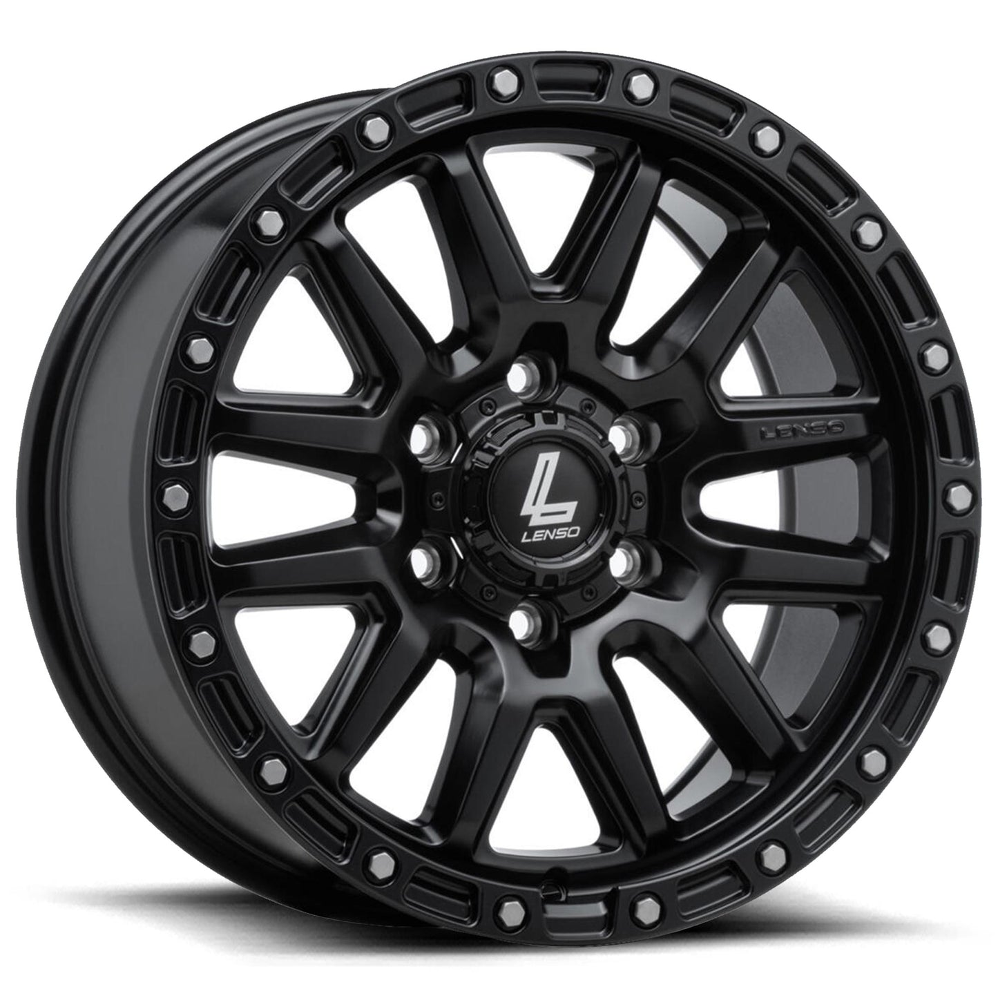 LENSO MARVEL SATIN BLACK 17X9 6X139.7