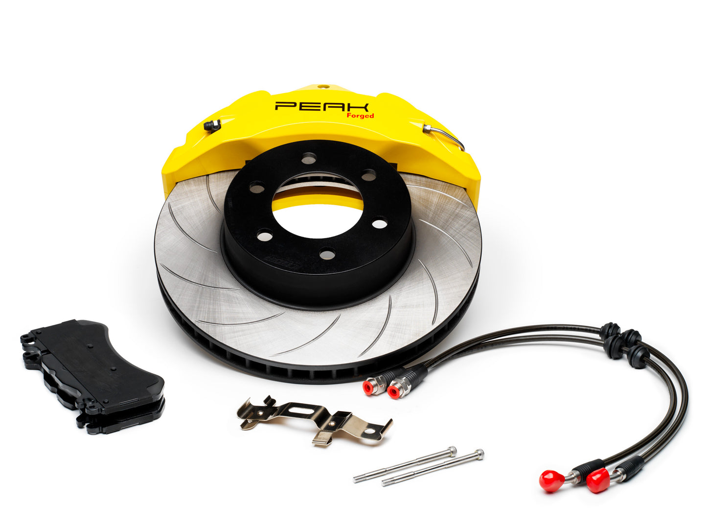 PEAK 6-Piston Forged Front Brake Kit for Prado 250, Land Cruiser 300, and GX550