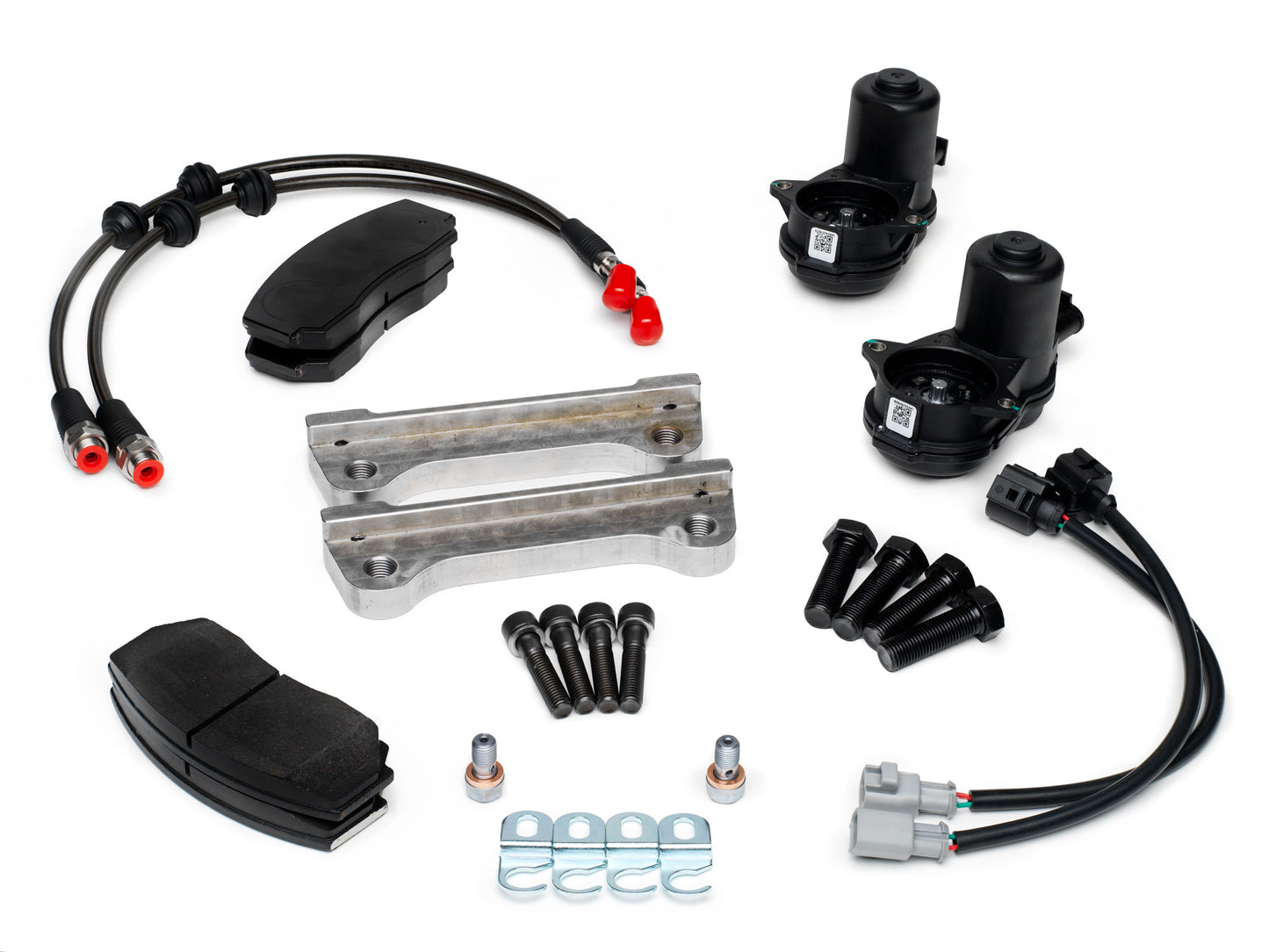 PEAK 4-Piston Forged Rear Brake Kit for Prado 250, Land Cruiser 300, and GX550