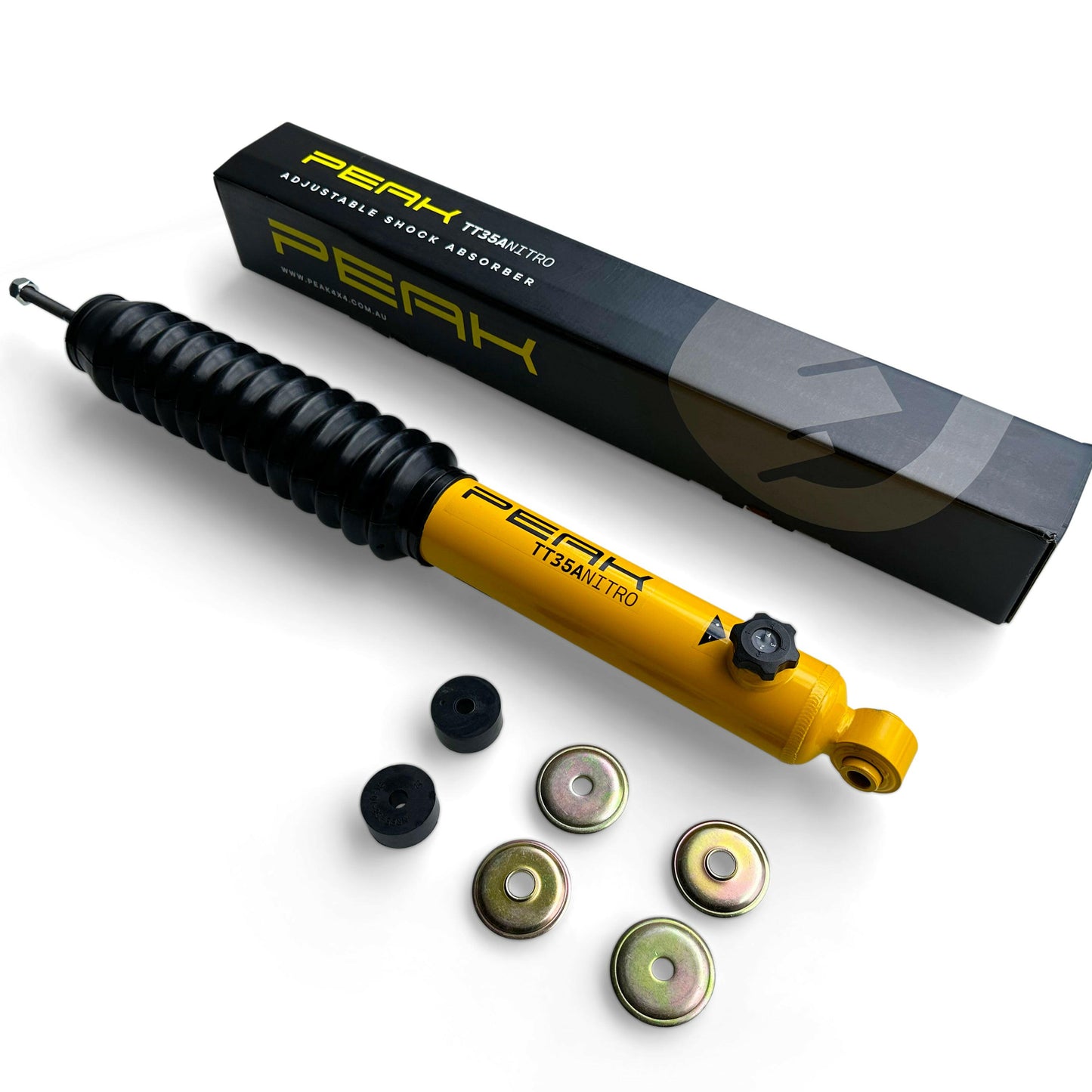 PEAK TT35A Nitro 4 Step Adjustable Shock Absorber REAR (Each).