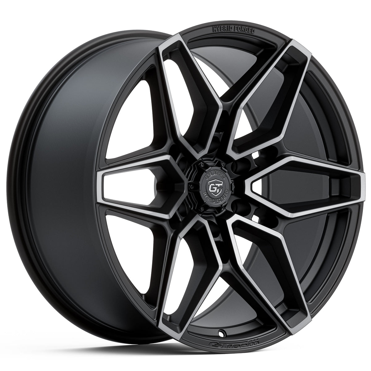 GT Form GFS3 Hybrid Forged Matte Black with Grey Tint 20x9.5 6x139.7 wheel for Toyota Prado 250 and Lexus GX550