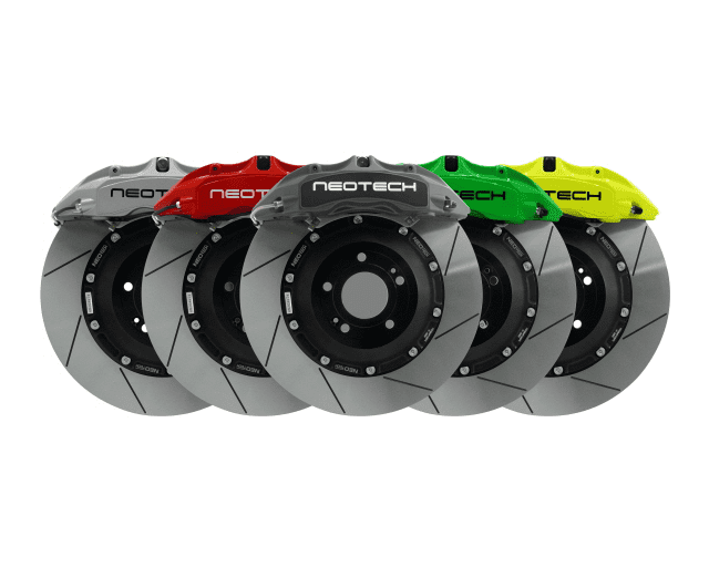 NeoTech 6 Piston Brake Kit FRONT for SsangYong Musso & Rexton.