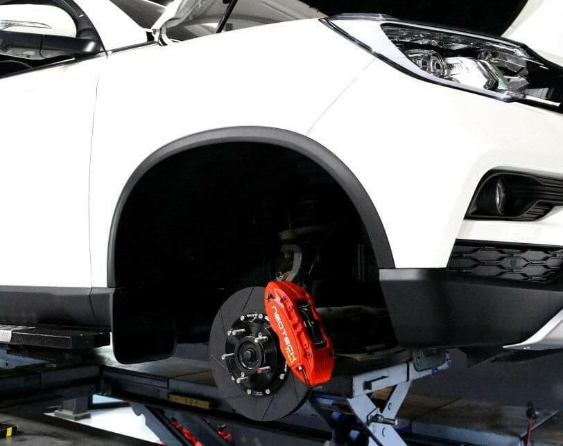 NeoTech 4 Piston Brake Kit FRONT for SsangYong Musso & Rexton.