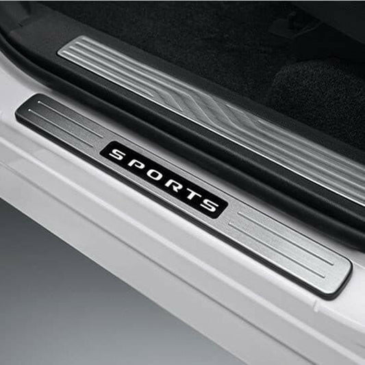 Genuine Ssangyong Aluminum 'Sports' Door Scuff Plates (Pair).