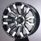 18" Sugar Ray 0215 Polished Face Black Wheels for Musso & Rexton.