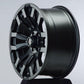 18" Sugar Ray 0215 Gloss Black Wheels for Musso & Rexton.