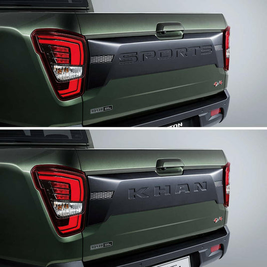 Genuine SsangYong Musso Tailgate Garnish.