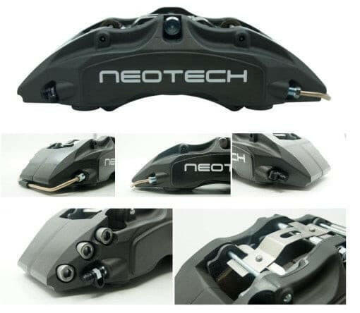 NeoTech 6 Piston Brake Kit FRONT for SsangYong Musso & Rexton.