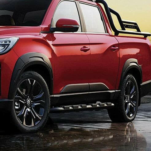 Genuine KGM Ssangyong Off Road Side Steps (Pair) | PEAK 4x4