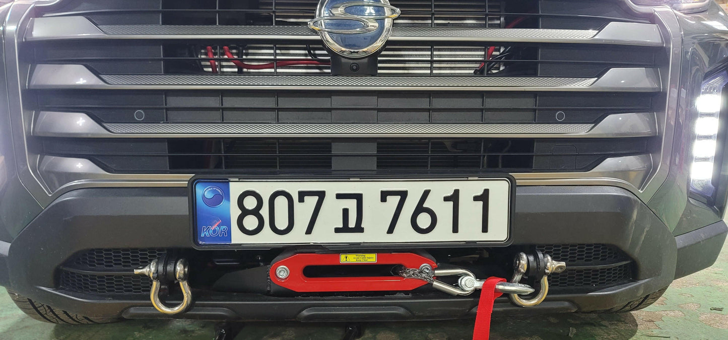 GearBugs Heavy Duty Winch Bed With Recovery Points for Musso (Facelift).