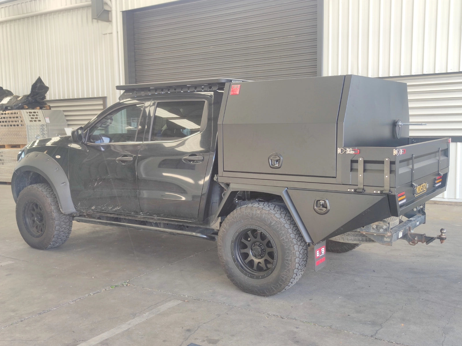 Aluminum Ute Tray & Canopy Package S9.