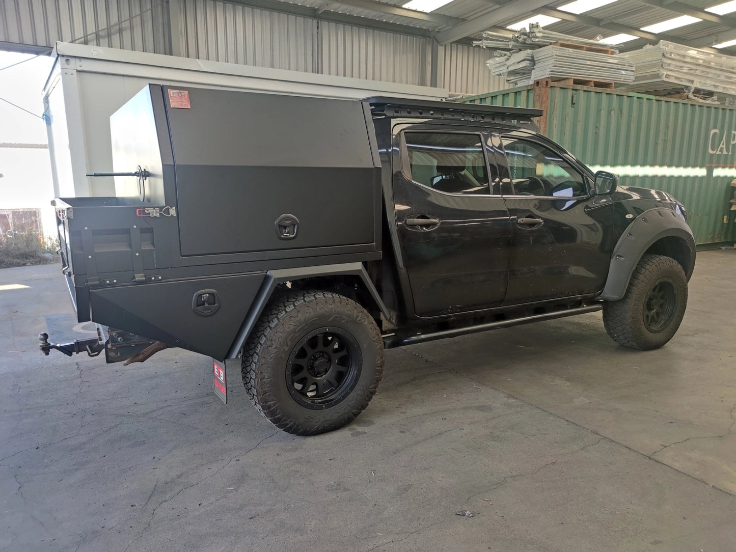 Aluminum Ute Tray & Canopy Package S9.