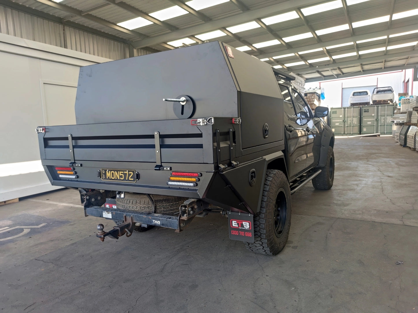 Aluminum Ute Tray & Canopy Package S9.