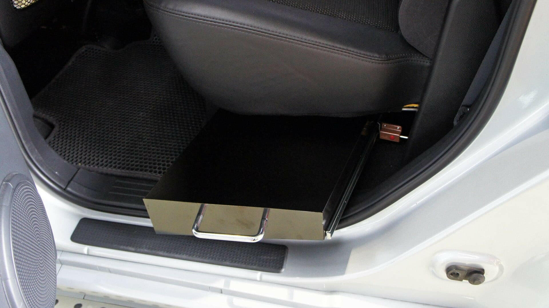 Jintec Rear Under Seat Slide Out Storage Boxes (Pair).