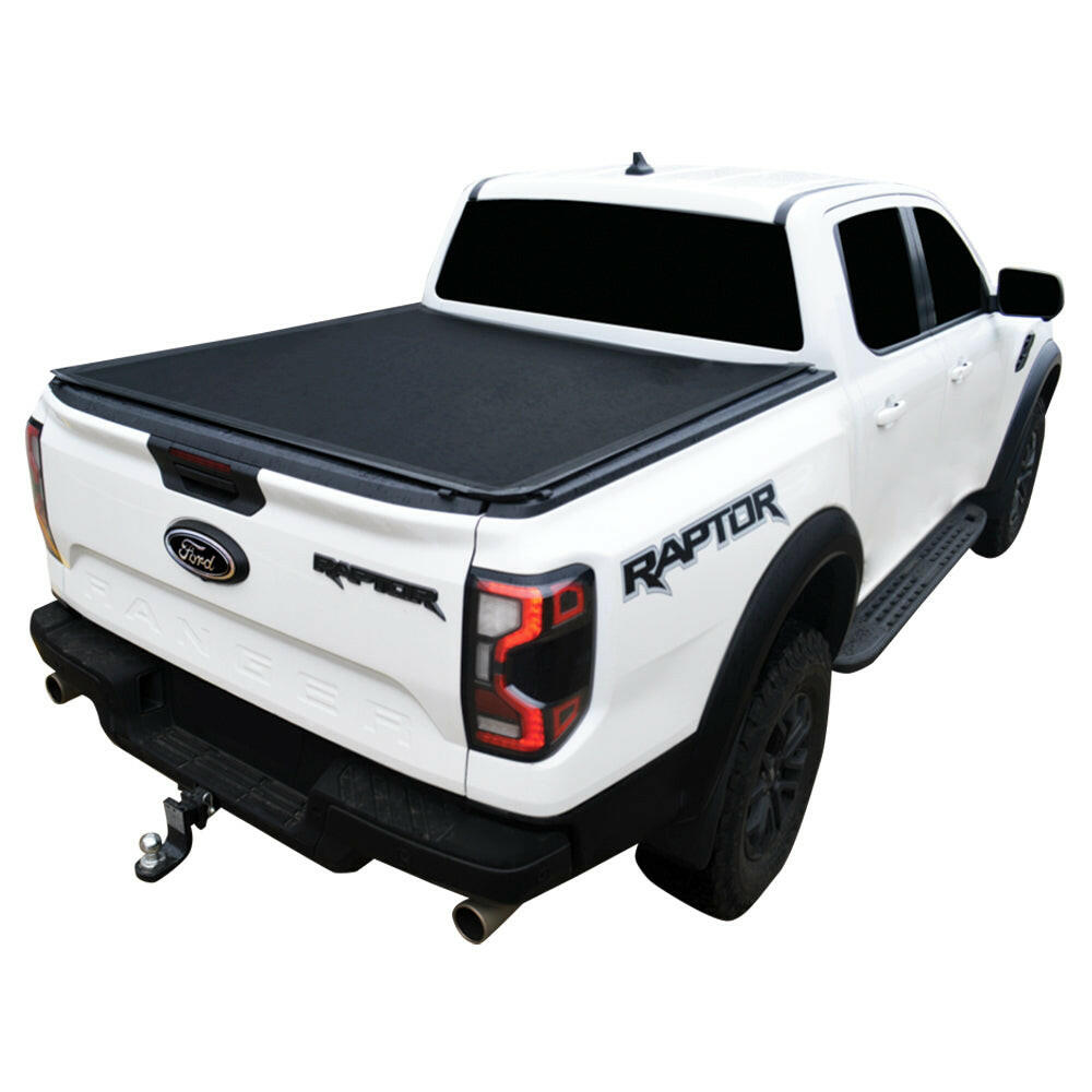 Authentic No Drill ClipOn Ute/Tonneau Cover for Next Gen Ford Ranger Raptor (2022 Onwards) Double Cab.