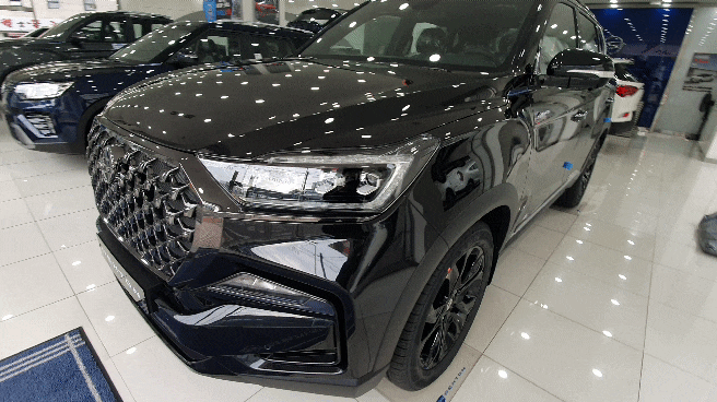 Genuine SsangYong Black Edition Grill for Rexton.