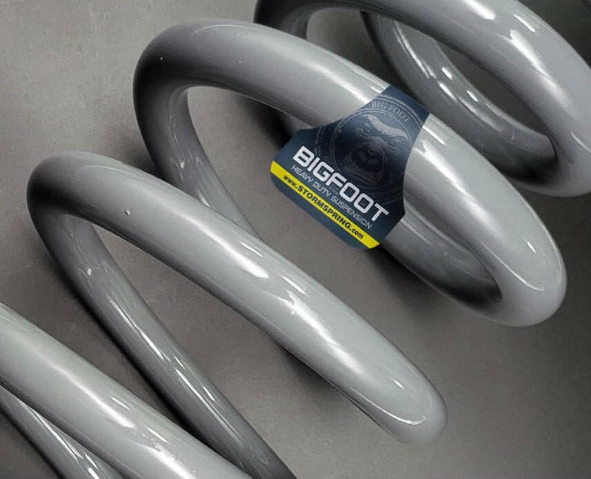 Big Foot Heavy Duty Suspension Front Coil Springs 1-3 inch lift (Pair) for Musso & Rexton.