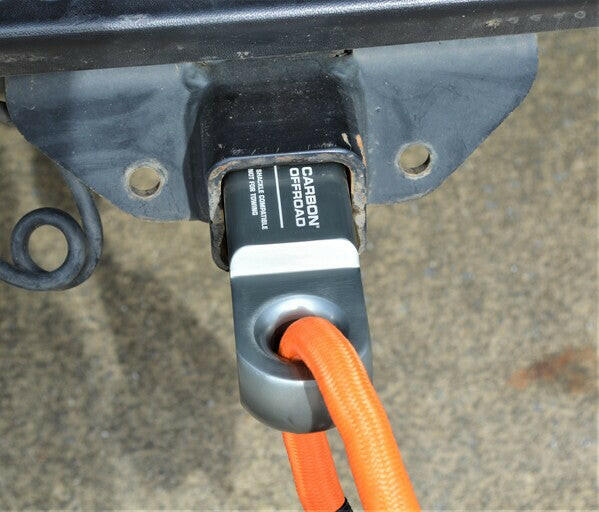 MegaPro 5000kg 50mm tow bar mounted soft shackle compatible recovery hitch - CW-MP5TH 10