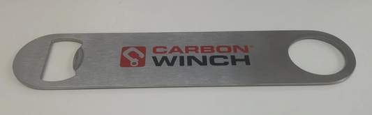 Carbon Winches Stainless Bottle Opener with Magnetic backing.