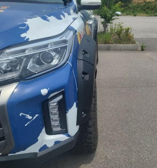 Extra Wide Wheel Arch Flare Kit for SsangYong Musso (Set).