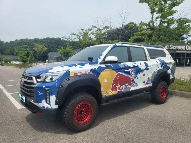 Extra Wide Wheel Arch Flare Kit for SsangYong Musso (Set).