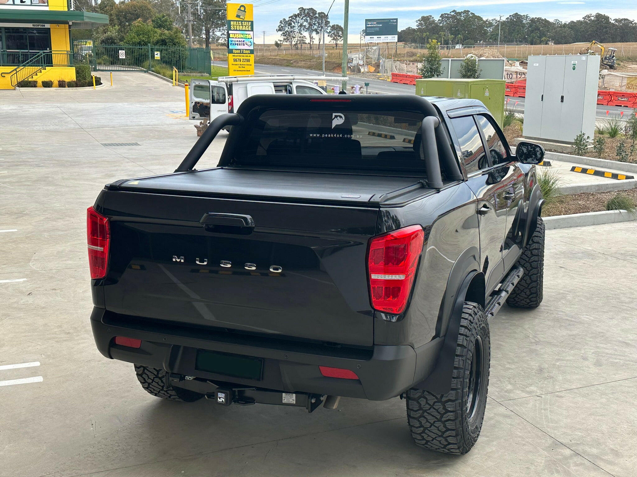 Musso - Racking & Rail Systems | PEAK 4x4