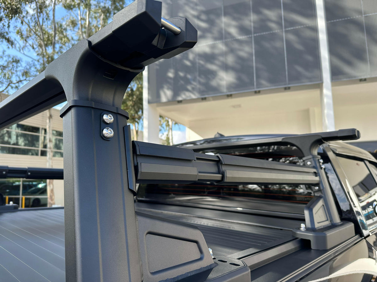 Ladder Rack System for KGM SsangYong Musso (BLACK) – PEAK 4x4