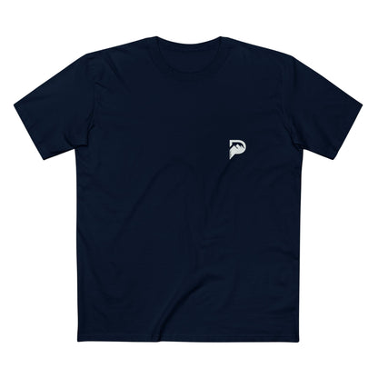 PEAK Tee with Wordmark back print, printed in Australia, product view 6